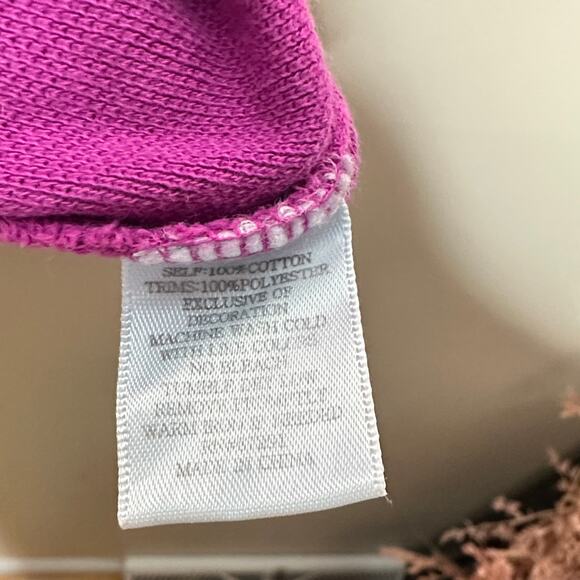 JOHNNY WAS JWLA Lorne Floral Embroidered Polo Top Violet Purple Sz XL $198 {B22} - Picture 5 of 5